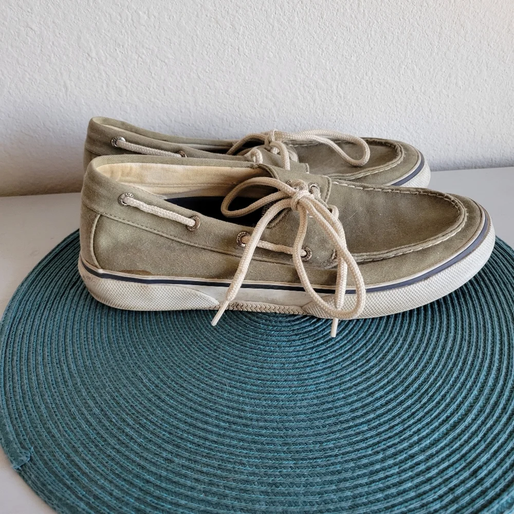 Sperry Classic Fabric Slip On Boat Shoes